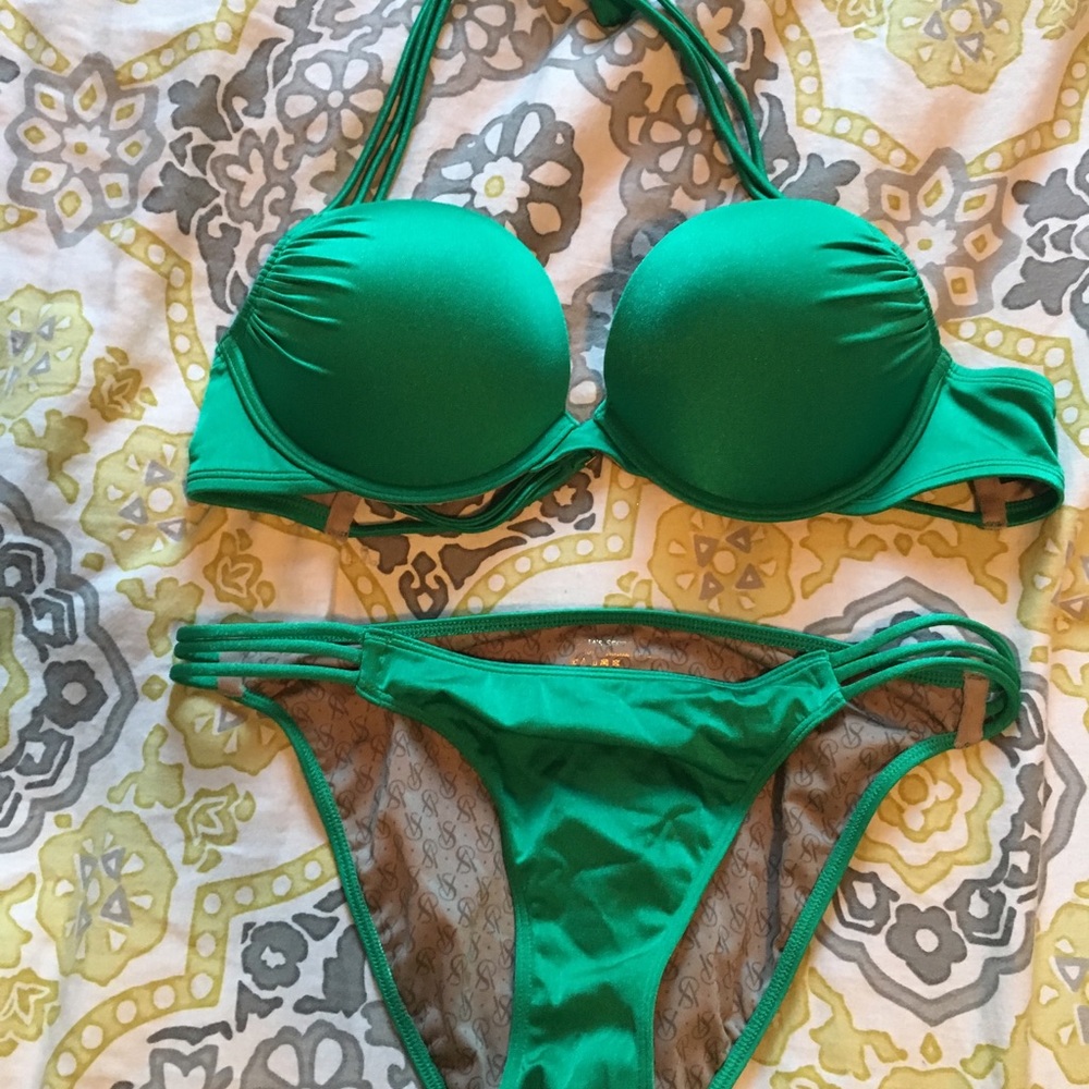 VS Sexy Strappy Bombshell Bikini Set
